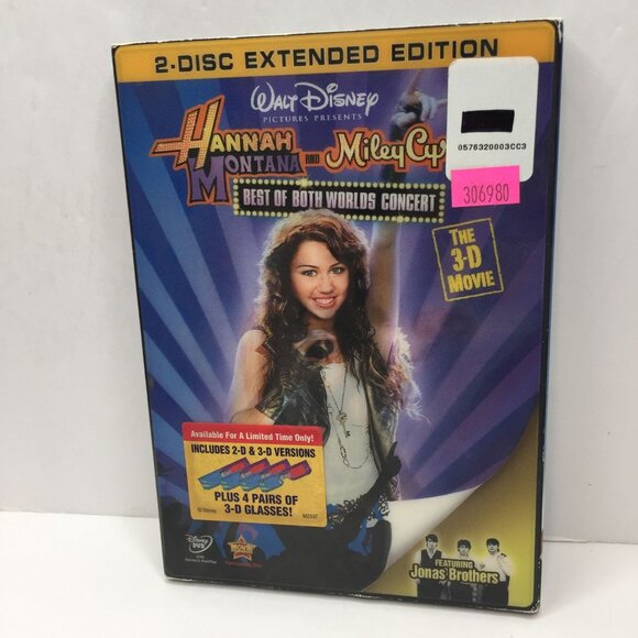 Set 3 DVD Hannah Montana Pop Star Profile Life's You Make Both Worlds 3D Concert - Picture 13 of 16